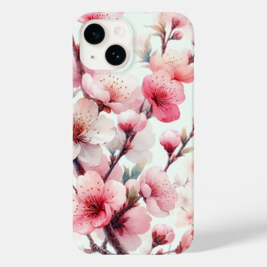 Coques Case-Mate iPhone Fleur de Cerisier (Verso)