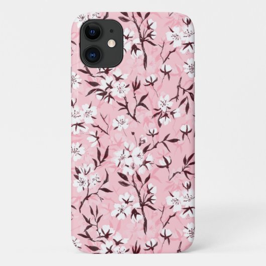 Coques Case-Mate iPhone Fleur de cerisier blanc (Dos)