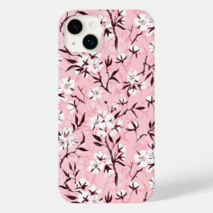 Coque Pour iPhone 14 Plus Fleur de cerisier blanc