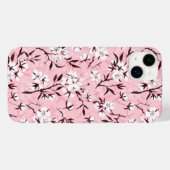 Coques Case-Mate iPhone Fleur de cerisier blanc (Verso (horizontal))
