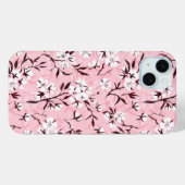 Coques Case-Mate iPhone Fleur de cerisier blanc (Verso (horizontal))