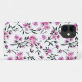 Coques Case-Mate iPhone Fleur de cerisier blanc sur blanc (Dos (Horizontal))