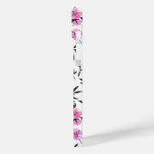Coques Case-Mate iPhone Fleur de cerisier blanc sur blanc (Verso / Gauche)