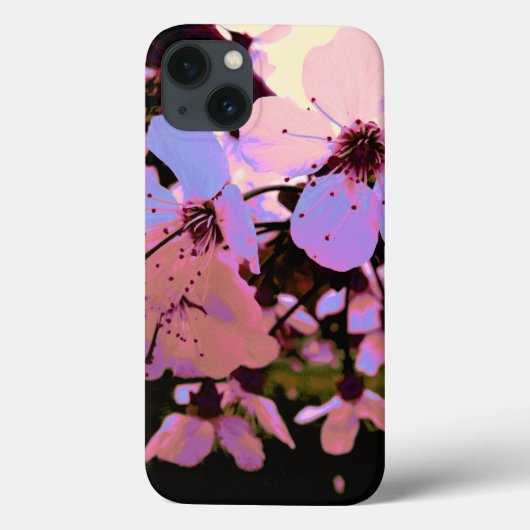 Coques Case-Mate iPhone Fleur de cerisier rose (Verso)