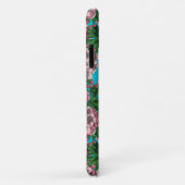 Coques Case-Mate iPhone Fleur de cerisier sur bleu (Dos/Droite)