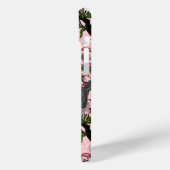Coques Case-Mate iPhone Fleur de cerisiers et poulets roses (Verso / Gauche)