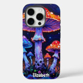 Coques Case-Mate iPhone Fleur de champignon éthéré (Verso)