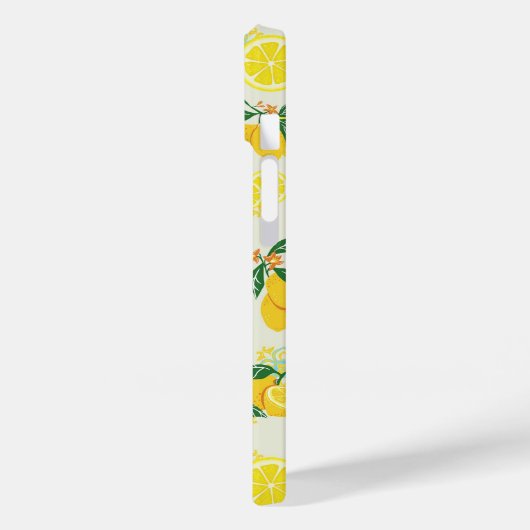 Coques Case-Mate iPhone Fleur de Citron (Verso / Gauche)
