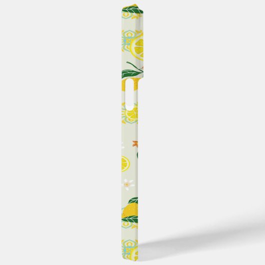 Coques Case-Mate iPhone Fleur de Citron (Verso / Droite)