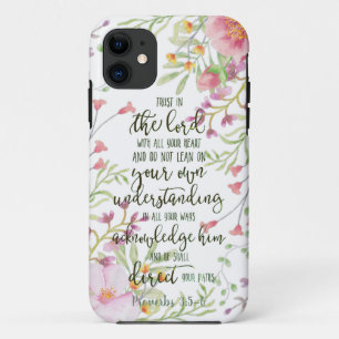 Case-Mate iPhone Case Fleur de confiance dans le Seigneur