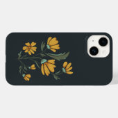 Coques Case-Mate iPhone Fleur de Cosmos Jaune Beauté simple (Verso (horizontal))
