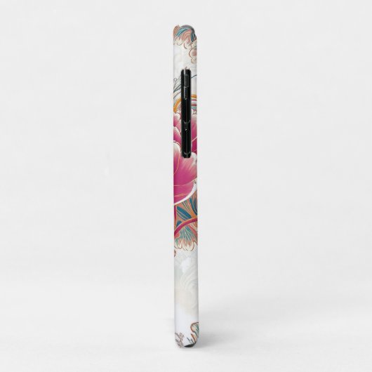 Coques Case-Mate iPhone Fleur de Crimson (Dos/Gauche)