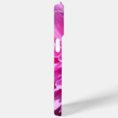 Coques Case-Mate iPhone Fleur de dahlia rose pourpre (Verso / Droite)