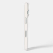 Coques Case-Mate iPhone Fleur de fond bleu (Verso / Droite)