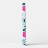 Coques Case-Mate iPhone Fleur de fraise : Berry Rose Sans Seamless. (Verso / Droite)