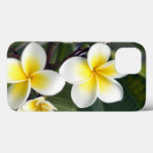 Coques Case-Mate iPhone Fleur de frangipanier Îles Cook (Verso (horizontal))