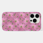Coques Case-Mate iPhone Fleur de géranium rose Garden sur n'importe quelle (Verso (horizontal))