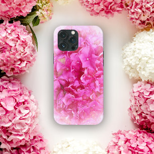 Case-Mate iPhone Case Fleur de Hortensia Rose Vintage