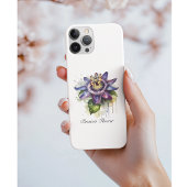 Coques Case-Mate iPhone Fleur de la Passion Pourpre Passionnée
