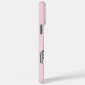 Coques Case-Mate iPhone Fleur de lavande : Monogramme Initial 'G' (Verso / Droite)