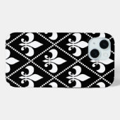 Coques Case-Mate iPhone Fleur de Lis (Verso (horizontal))