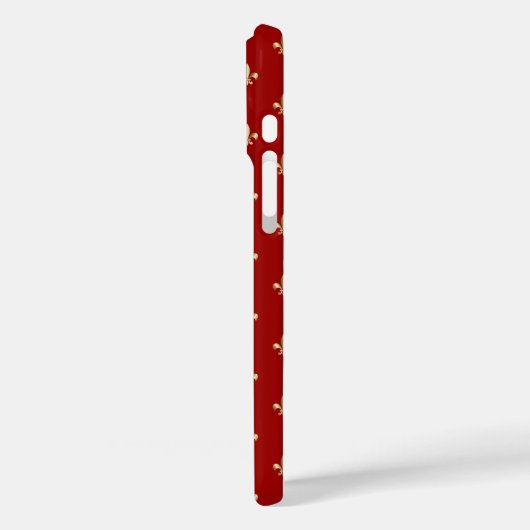 Coques Case-Mate iPhone Fleur de lis (Verso / Gauche)