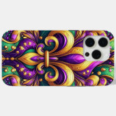 Coques Case-Mate iPhone fleur de lis (Verso (horizontal))