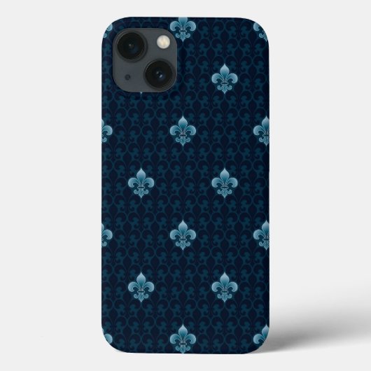 Coques Case-Mate iPhone Fleur De Lis Motif (Verso)