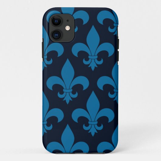 Coques Case-Mate iPhone Fleur de lis Motif Classic (Dos)