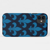 Coques Case-Mate iPhone Fleur de lis Motif Classic (Dos (Horizontal))