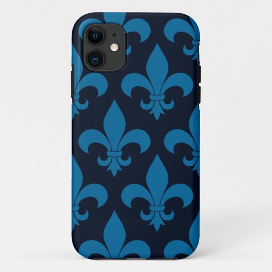Coques Case-Mate iPhone Fleur de lis Motif Classic (Dos)
