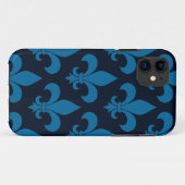 Coques Case-Mate iPhone Fleur de lis Motif Classic (Dos (Horizontal))
