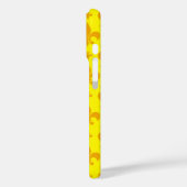 Coques Case-Mate iPhone Fleur de lis Motif jaune (Verso / Gauche)