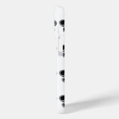 Coques Case-Mate iPhone Fleur De Lis noir et blanc (Verso / Gauche)