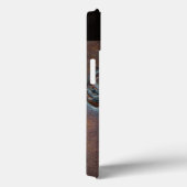 Coques Case-Mate iPhone Fleur De Lis, Revêtement De Cuivre Vieilli Imprimé (Verso / Droite)