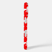 Coques Case-Mate iPhone Fleur de lis rouge Motif (Verso / Droite)