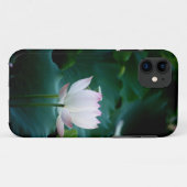 Coques Case-Mate iPhone Fleur de Lotus blanc élégante (Dos (Horizontal))