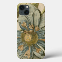 Fleur de Lotus Bleu sur Arrière - plan Tan avec éc