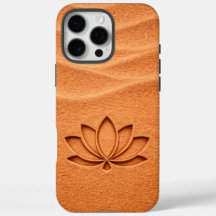 Fleur de lotus de sable en terre cuite Méditation