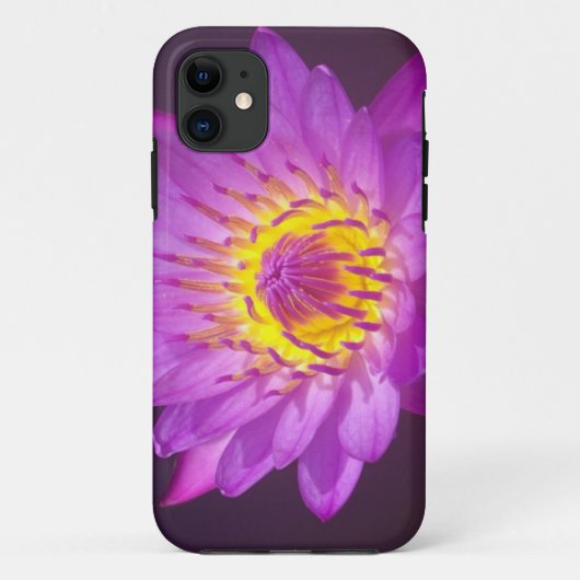 Coques Case-Mate iPhone Fleur de Lotus pourpre (Dos)