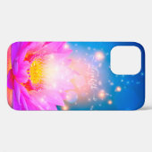 Coques Case-Mate iPhone Fleur de Lotus pourpre, Lac, Bleu, Zen (Verso (horizontal))