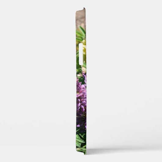 Coques Case-Mate iPhone Fleur de lupine violette (Verso / Droite)