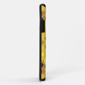 Coques Case-Mate iPhone Fleur de Mandala jaune violet et vert (Dos/Droite)