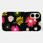 Coques Case-Mate iPhone Fleur de marais avec Jardin Feuille Conception bot (Verso (horizontal))
