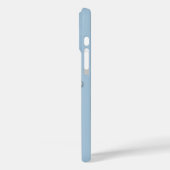 Coques Case-Mate iPhone Fleur de marais tendance - Bleu de mode floral (Verso / Gauche)