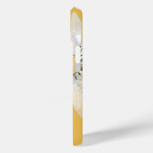 Coques Case-Mate iPhone Fleur de marguerite Nom personnalisé (Verso / Gauche)