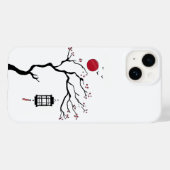 Coques Case-Mate iPhone "Fleur de minuit" (Verso (horizontal))