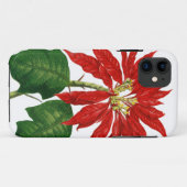 Coques Case-Mate iPhone Fleur de Noël (Dos (Horizontal))