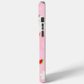 Coques Case-Mate iPhone Fleur de pastèque - Fun Summer Floral Patch" (Verso / Gauche)