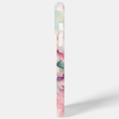 Coques Case-Mate iPhone Fleur de pivoine à l'aquarelle (Verso / Gauche)